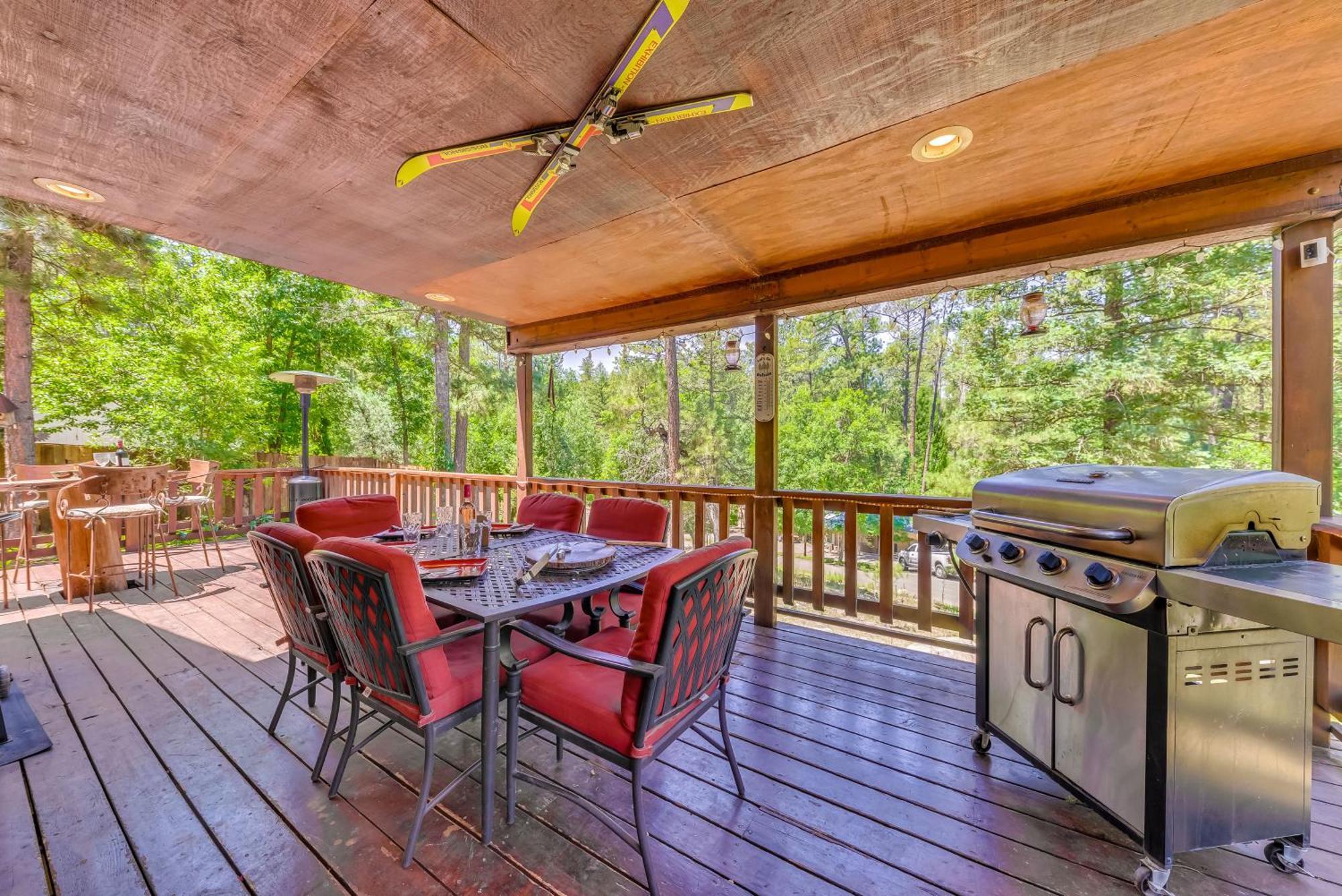 Unique Bear Country Cabin In Ruidoso With Hot Tub! Kültér fotó
